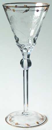 Paula (Knob Stem) Water Goblet by Moser