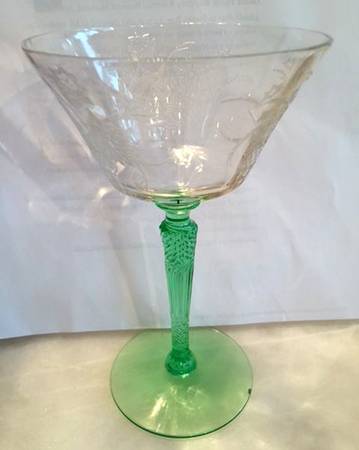 Nantucket Green Champagne/Tall Sherbet