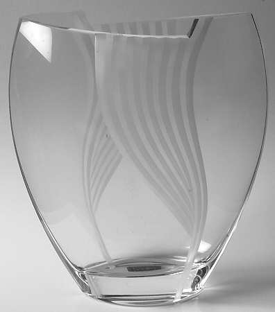 Curtain Call 10" Ellipse Vase