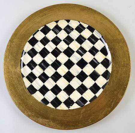 Circus Wood Charger for Cake/Pastry Dome