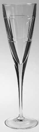 Jazz (All Clear, Cut Bowl) Fluted Champagne by Mikasa
