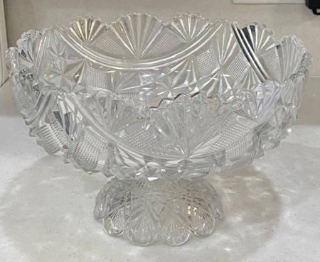 Teutonic Round Compote (Height X Width)