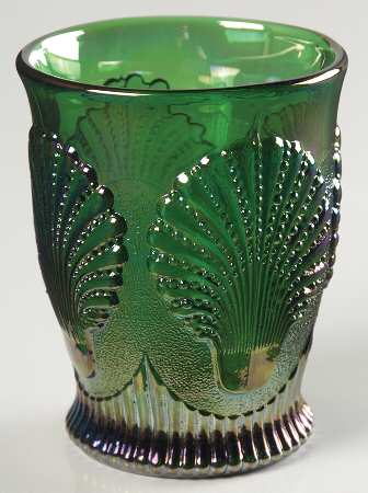 Shell Green Carnival by Mosser (Ohio)