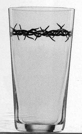 Tattoo Black Barbed Wire by Marc Aurel