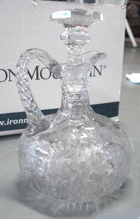 Puritan Clear Cruet & Stopper