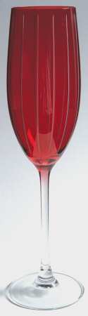 Cheers Ruby Fluted Champagne by Mikasa