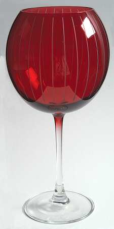 Cheers Ruby Balloon Wine by Mikasa