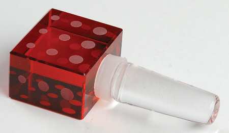 Cheers Ruby Wine Bottle Stopper by Mikasa