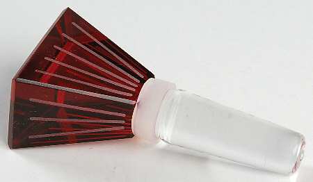 Cheers Ruby Wine Bottle Stopper by Mikasa