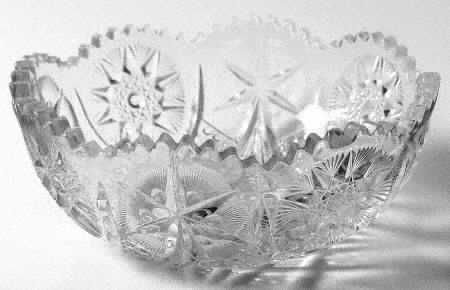 Yutec Clear 8" Shallow Round Bowl