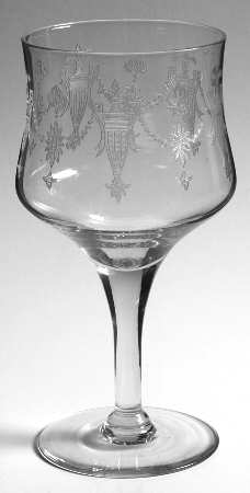 Richmond (Stem 7589) (Non Optic Bowl) Water Goblet