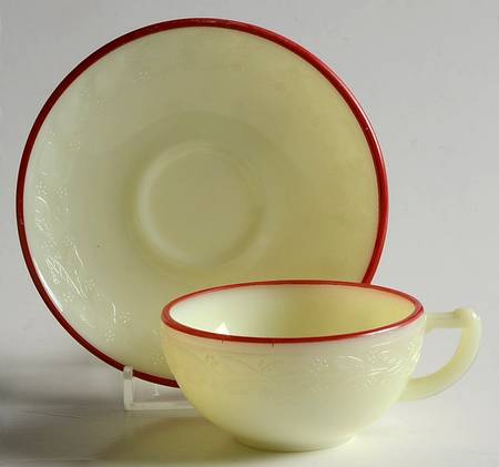 Laurel Red Trim (Child's Set) by McKee