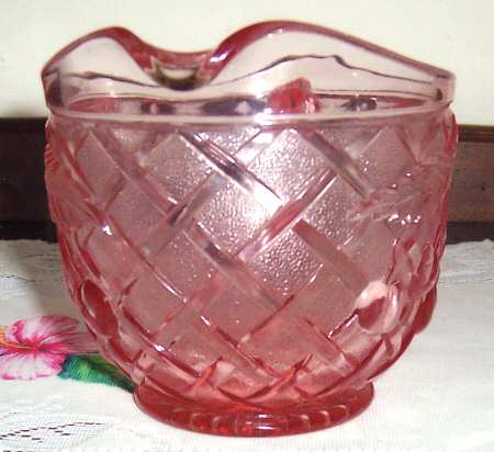 Cherry Lattice Pink by Mosser (Ohio)