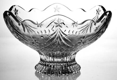 Christmas Night 10" Footed Bowl