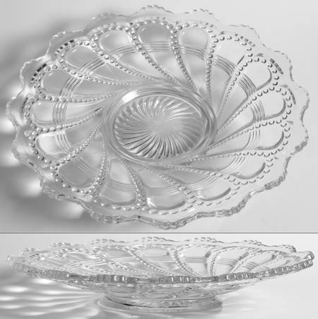 Ways' Beaded Swirl Clear by Model Flint