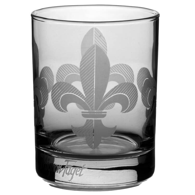 Fleur de Lis (Large) Double Old Fashioned