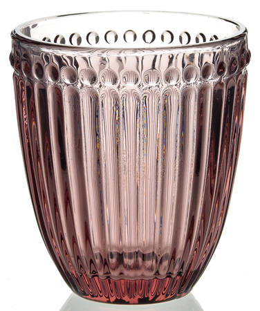 Italian Countryside (Pressed, Dots) Amethyst Double Old Fashioned