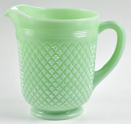 Addison Jadeite 48 Oz Pitcher by Mosser (Ohio)