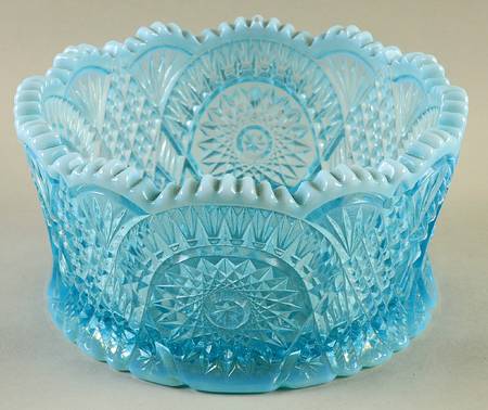 Diamond Classic Blue Opalescent by Mosser (Ohio)