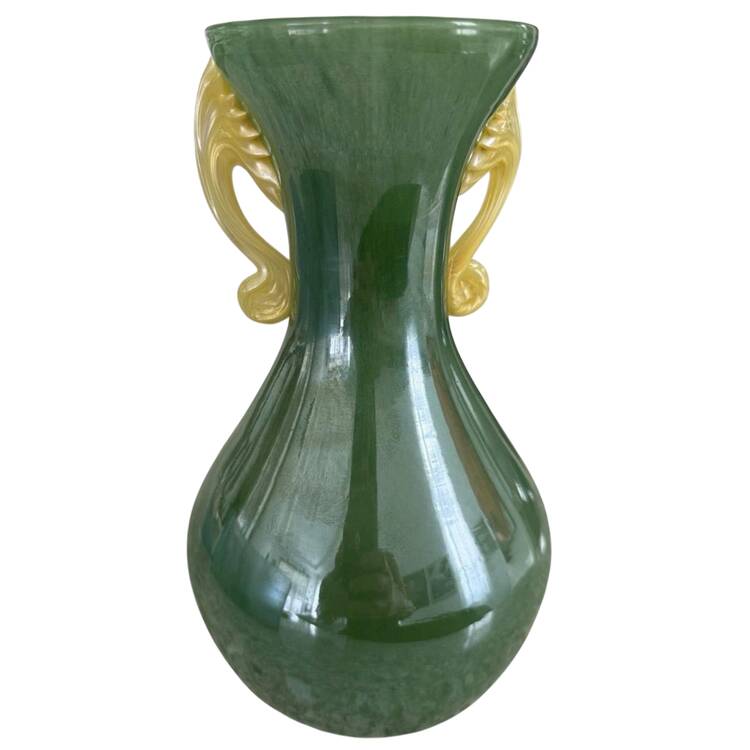 Mitchell Gaudet Giftware 9" Flower Vase by Milchell Gaudet Glas