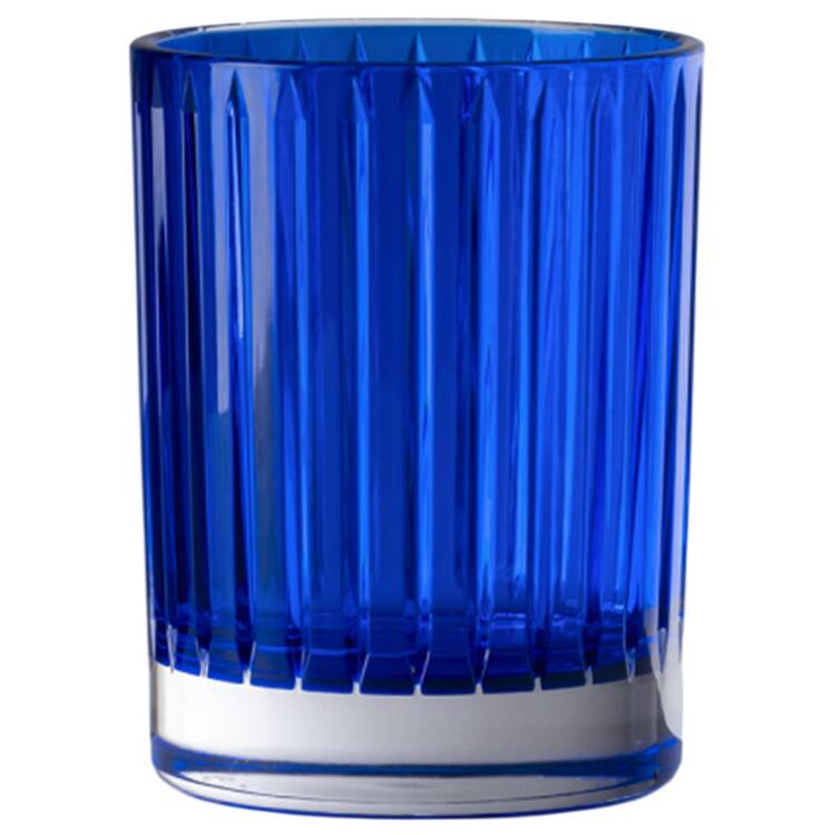 Peter (Acrylic) Blue Triple Old Fashioned by Mario Luca Giusti