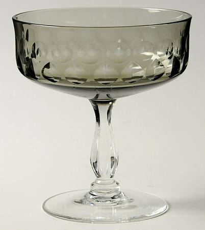 Aquarius Gray Champagne/Tall Sherbet by Noritake