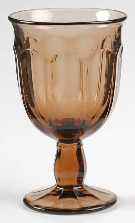 Provincial-Brown Wine Glass