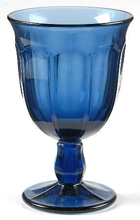 Provincial-Colonial (Dark) Blue  Water Goblet by Noritake