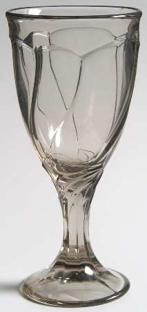 Sweet Swirl-Brown (Tawny) Wine Glass