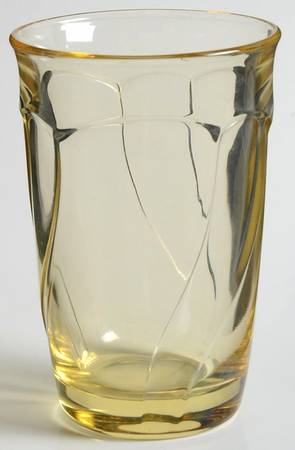 Sweet Swirl-Lemon Highball Glass by Noritake