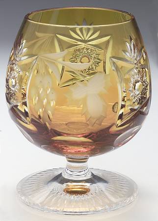 Traube Amber Large Brandy Glass
