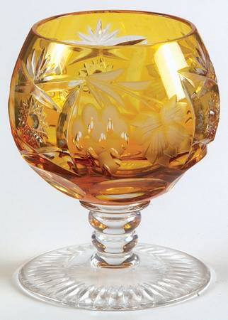Traube Amber Brandy Glass