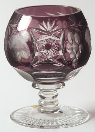Traube Amethyst Brandy Glass