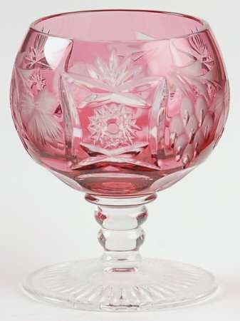 Traube Cranberry Brandy Glass