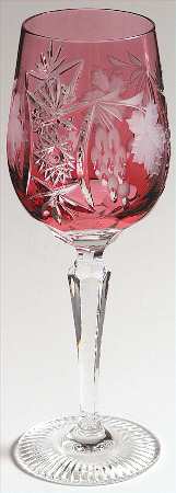 Traube Cranberry White Wine Glass