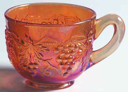 Grape and Cable Marigold Punch Cup