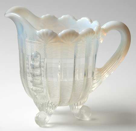 Klondyke-White Opalescent by Northwood