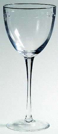 Palais Silk Platinum Water Goblet