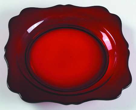 Fancy Square-Ruby by New Martinsville