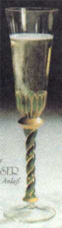 Ritterspiele Fluted Champagne by Nagel Crystal
