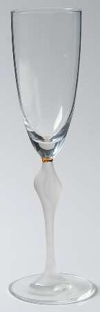 Wedding Band Fluted Champagne