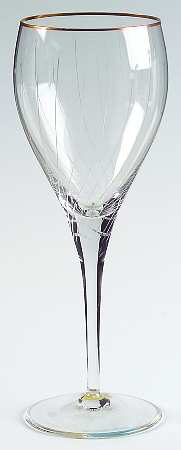 Enchantment Gold Water Goblet by Oneida