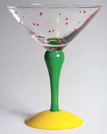 Clown Martini Glass