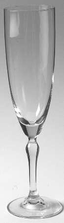 Erika Clear Fluted Champagne