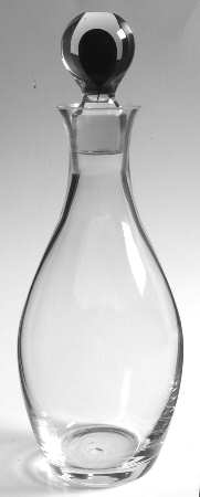 Intermezzo Black Decanter & Stopper