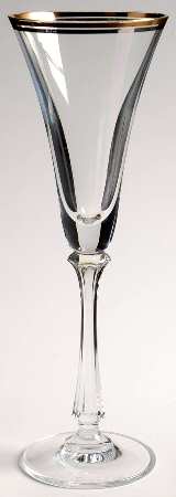 Wedding Bands Fluted Champagne