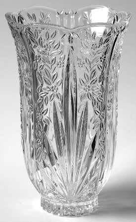 Spring Lace 8" Flower Vase