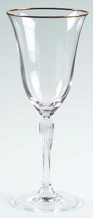 Andrielle Gold Water Goblet