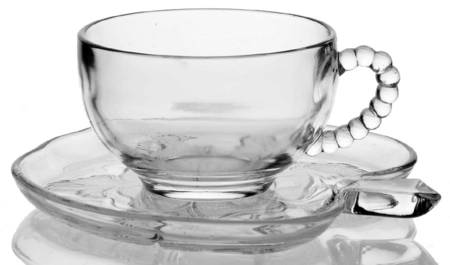 Apple Cup and Saucer Set (Punch Cup)