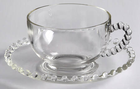 Apple Cup and Saucer Set (Punch Cup)